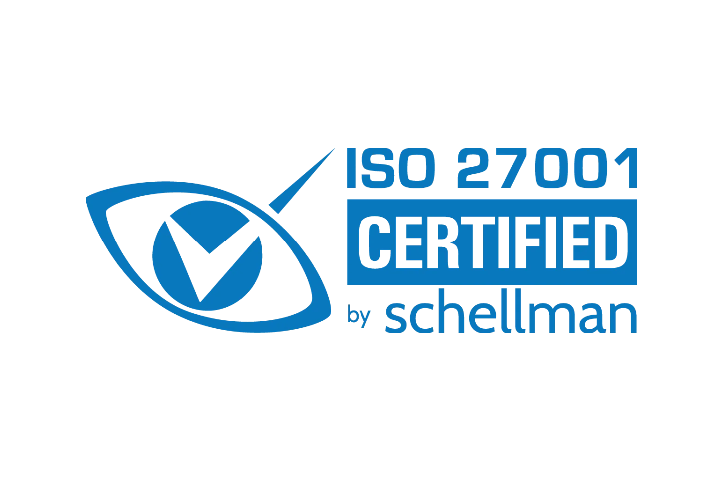 ISO 27001 Certified badge