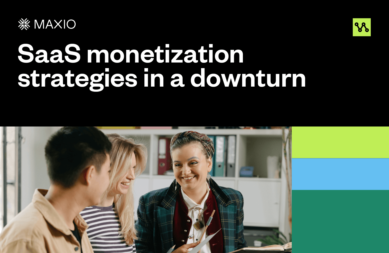 Image introducing SaaS monetization strategies in a downturn