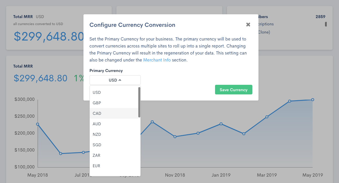 chargify-cross-site-analytics-currency-settings