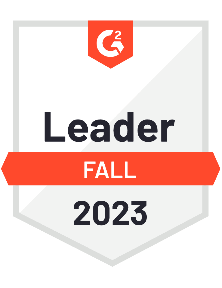G2 badge_Leader_Fall 2023 logo