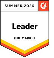G2 Mid-Market Leader, Summer 2026