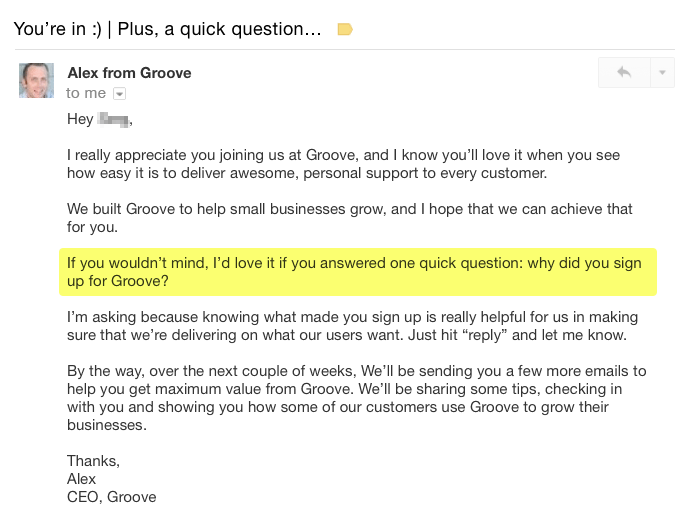 Groove-intro-email