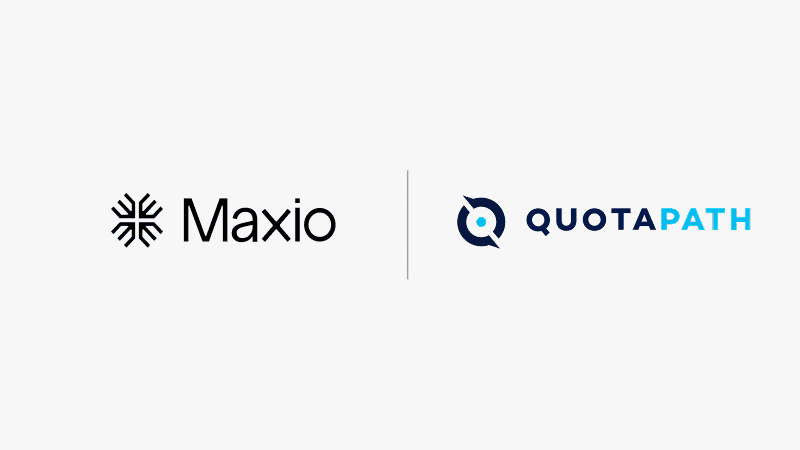 Maxio and QuotaPath logos representing financial management software solutions.