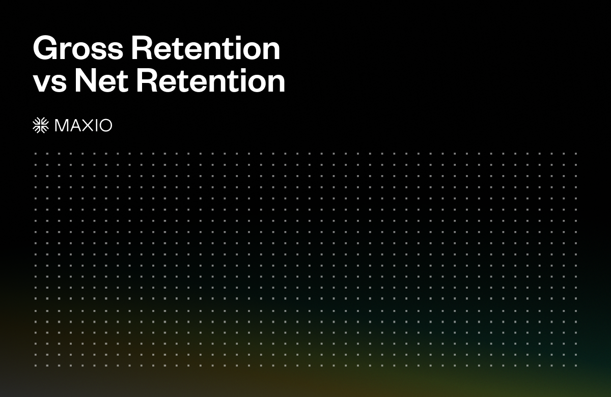 Gross retention vs net retention Definition and differences