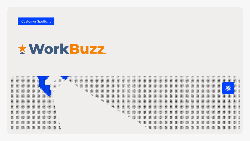 WorkBuzz logo with a star and bold text on a light background.
