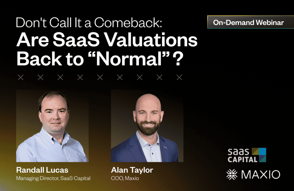 Experts discuss SaaS valuation multiples and growth rates for 2024.