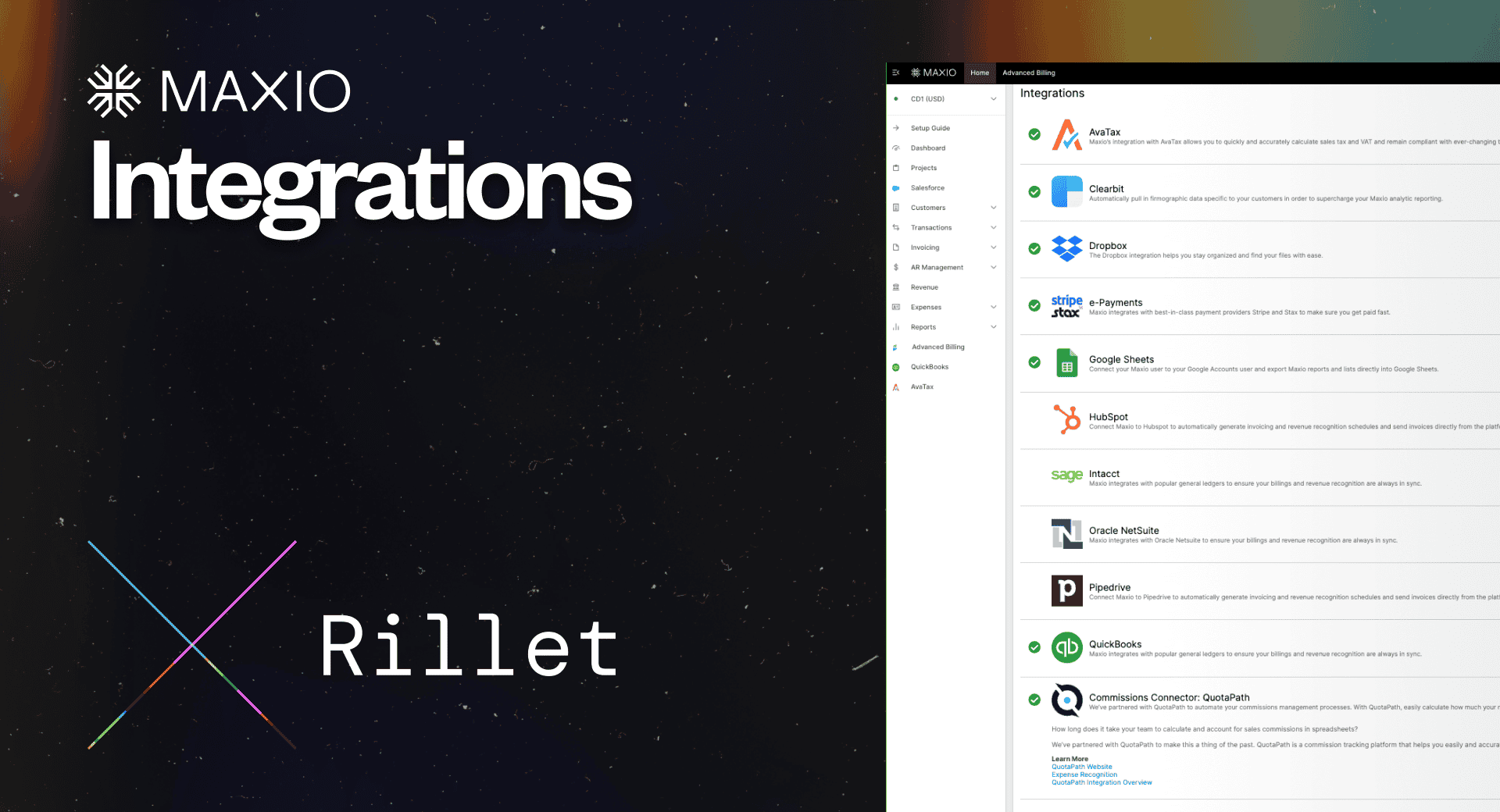 Rillet | Maxio