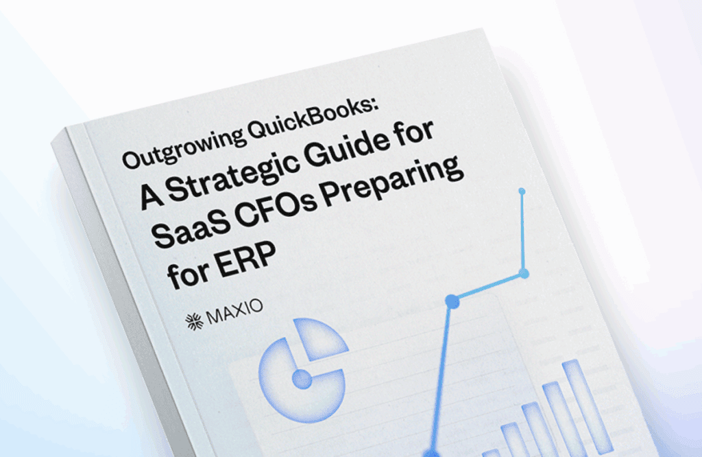 Outgrowing quickbooks strategic guide for SaaS CFOs PDF, ERP, and startups.
