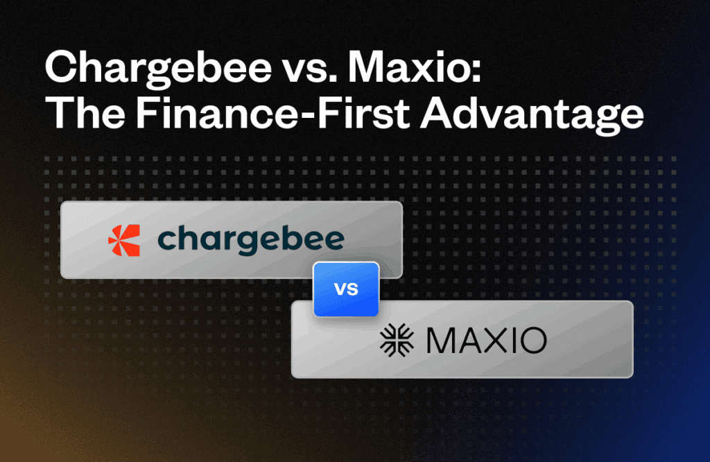 Comparison of Chargebee and Maxio for finance teams' subscription management.