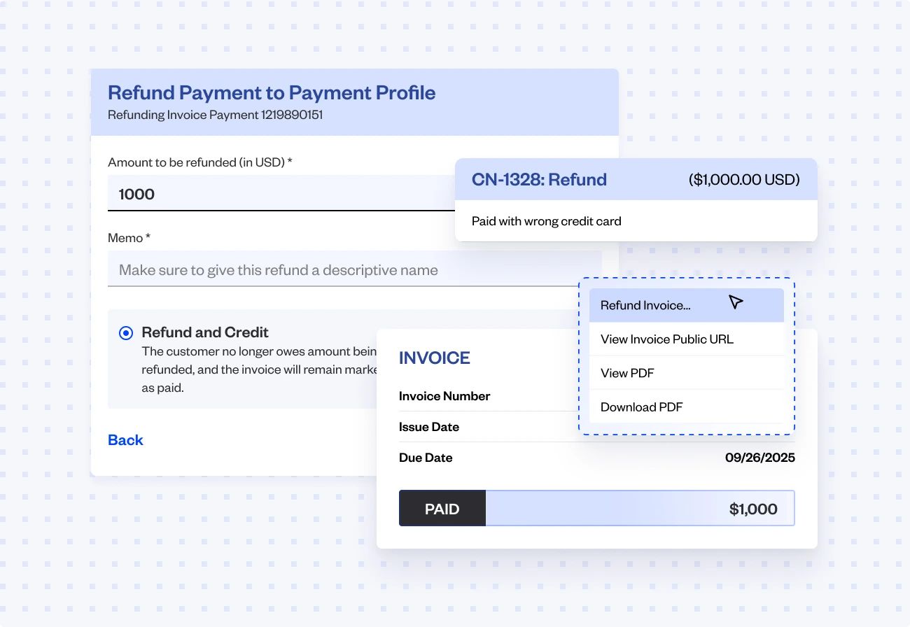 Build trust by issuing timely, accurate refunds