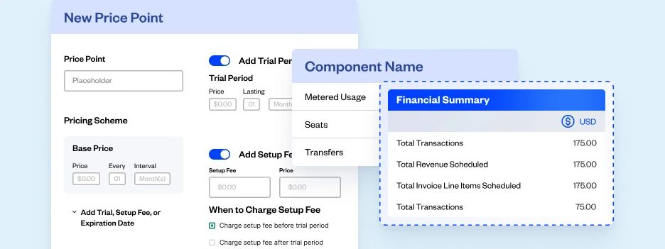Centralize payments, invoicing and upgrades