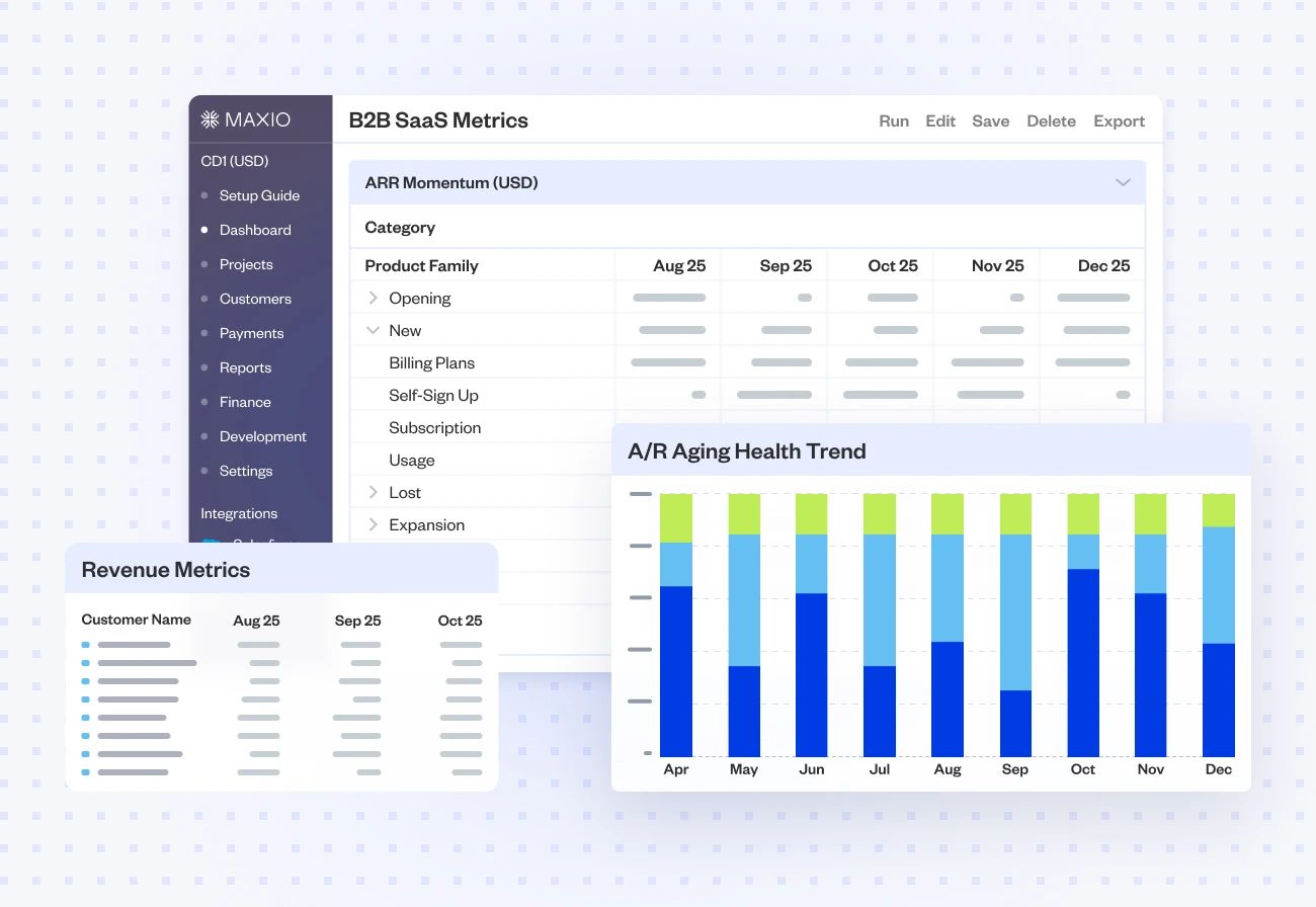 Create comprehensive financial reports