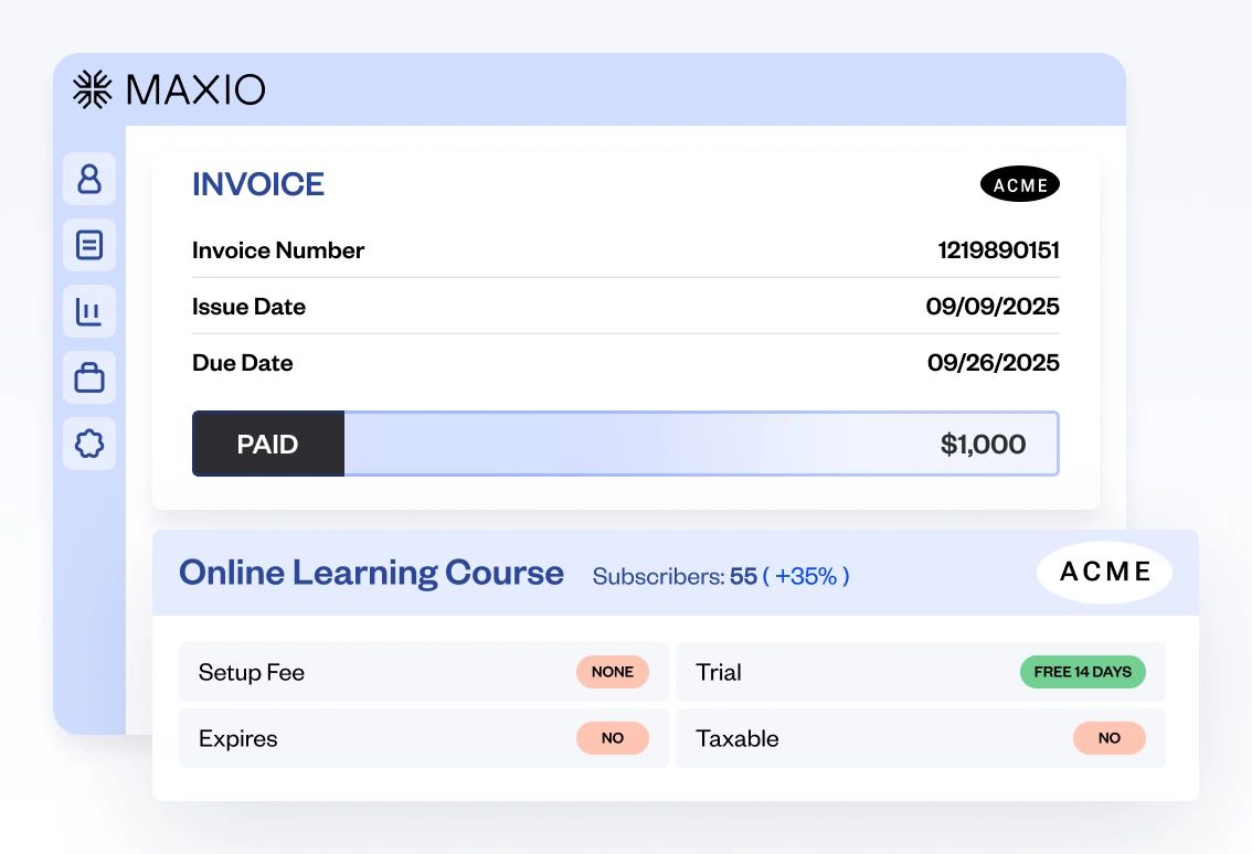 Process sales orders & auto-generate invoices