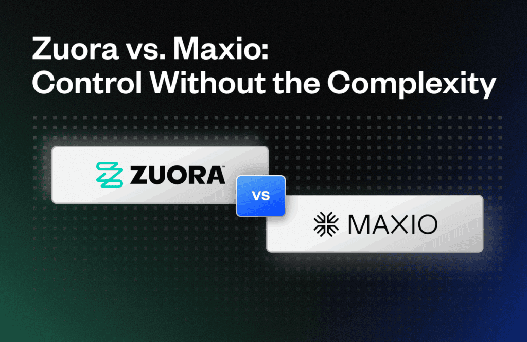 Comparison of Maxio and Zuora for streamlined financial control.