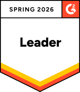 G2 Winter 2026 Leader badge for Maxio financial management software.