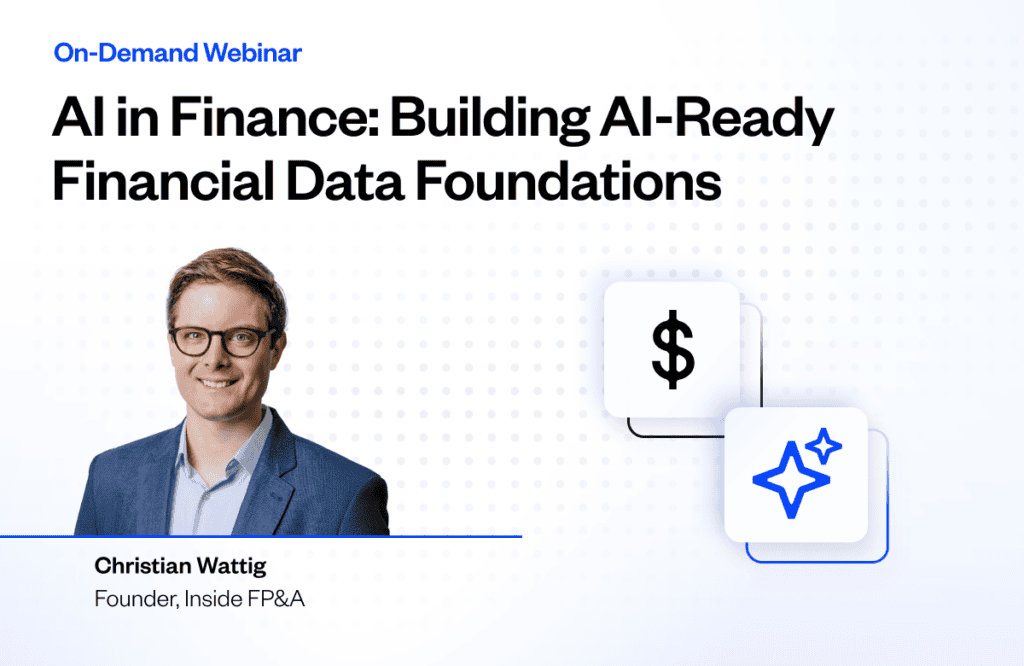 AI in finance: Building AI-Ready Financial Data Foundations for smarter decision-making.