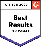 Best Results Mid-Market badge