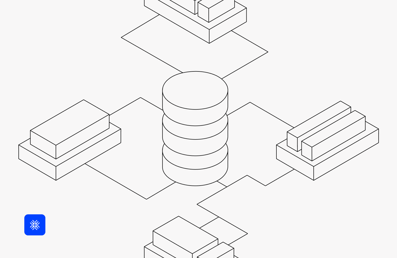 Diagram illustrating data flow in Maxio subscription billing system.