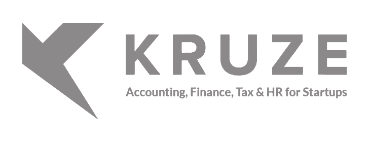 Kruze logo with tagline Asset Management, Tax & HR Solutions for businesses.