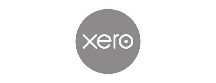 Xero logo on a dark background, representing financial software integration.