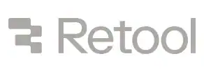 Retool logo on a white background, representing software solutions.