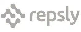 Repsly logo, a connected dots design, for Maxio CPQ page SEO optimization.
